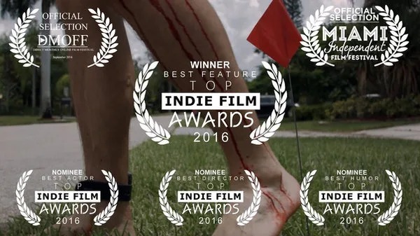 Festival artwork from films in Sam’s scoring portfolio